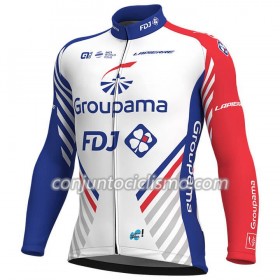 Maillot mangas largas 2018 FDJ N001